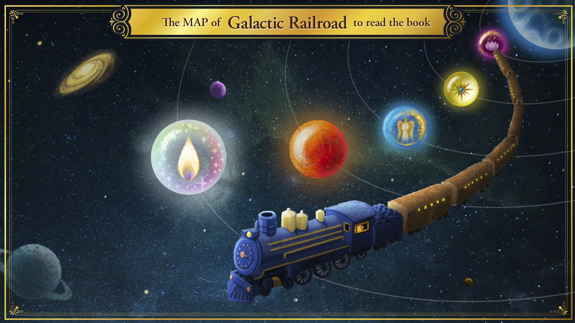 Your Spiritual journey on the Galactic Railroad